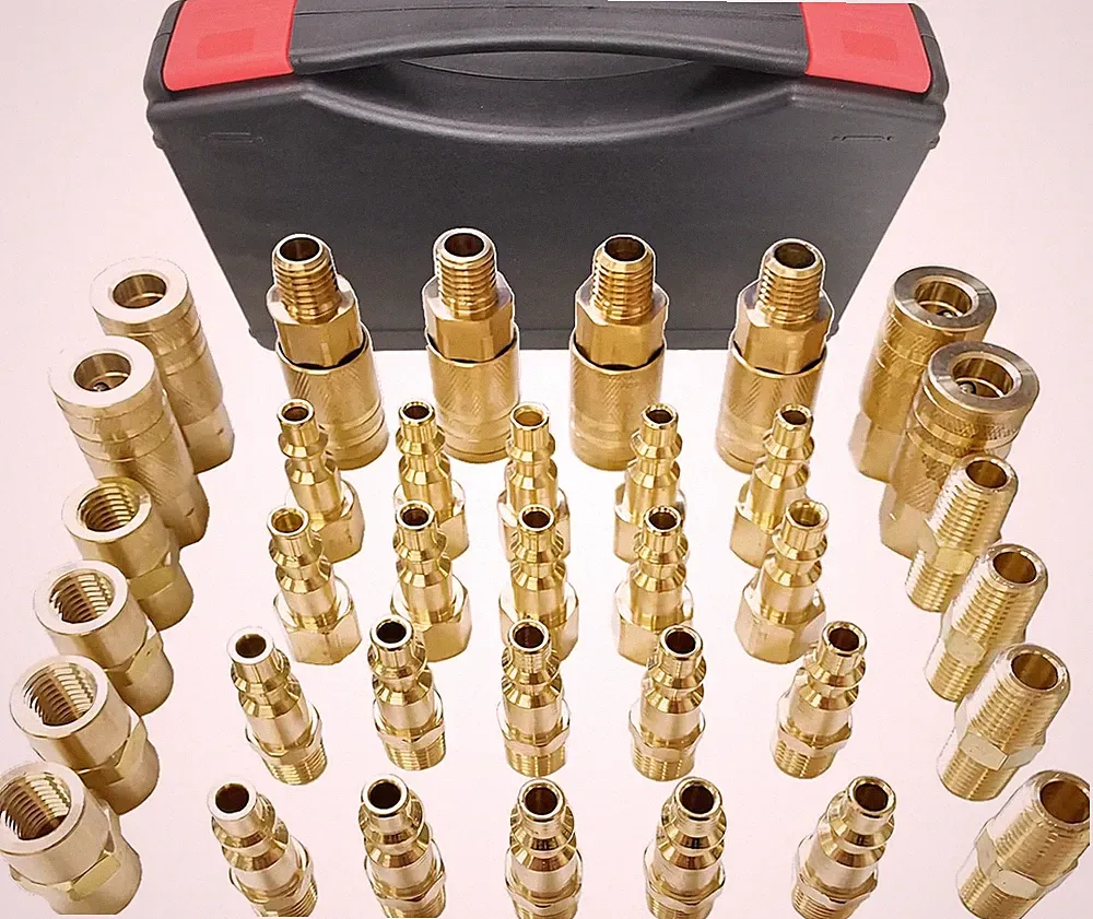 1/4" Air Hose Fittings, 36 Pcs Quick Connect Air Compressor Accessories Kit, Air