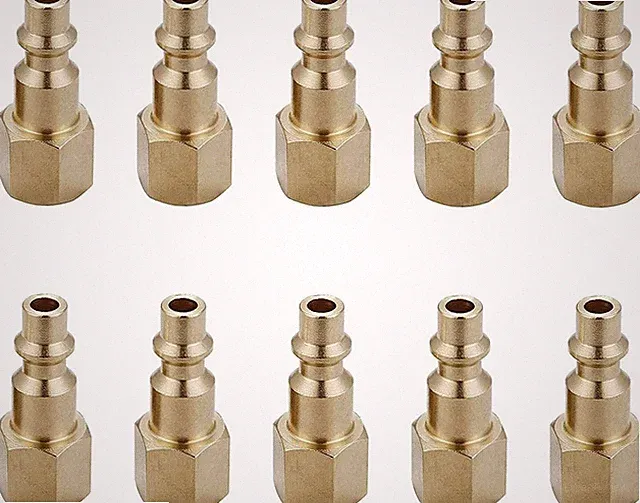 10 Pieces 1/4" Quick Connect Air Hose Fittings Female Coupler Kit