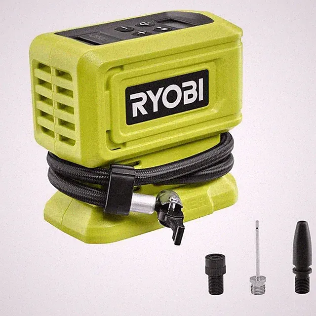 18V Cordless High Pressure Air Inflator, Portable Handheld Tire Pump Tool Only
