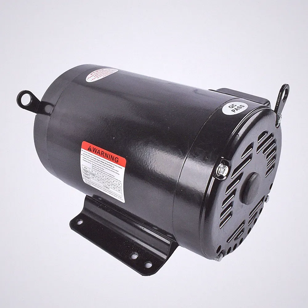 1x Air Compressor Motor 1750 RPM 5 HP Three Phase Black Fits for EM3218T Model