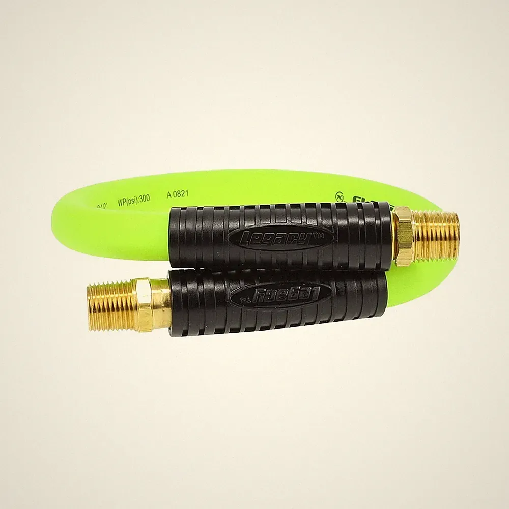 Flexzilla 1/2" x 2' FT Air Hose Whip With 1/2' MNPT Swivel End HFZ1202YW4S Bx24