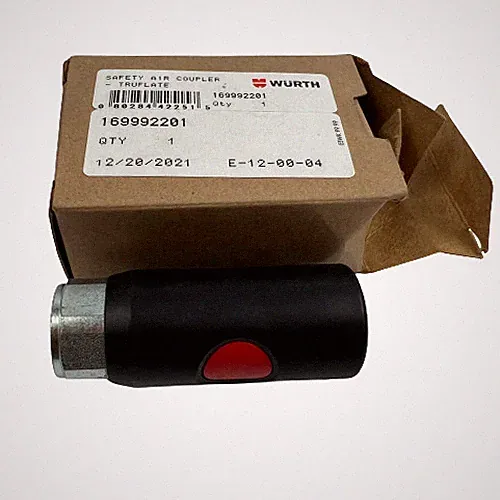 NEW Wurth USA Safety Air Hose Coupler Truflate 1/4 in. NPT Female 169992201