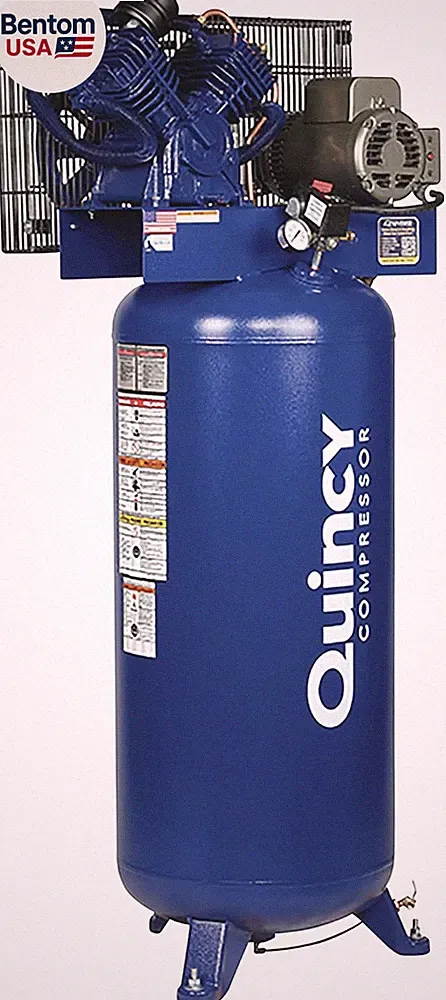 Quincy QT-54 Splash Lubricated Reciprocating Air Compressor - 5 HP, 230 Volt, 1