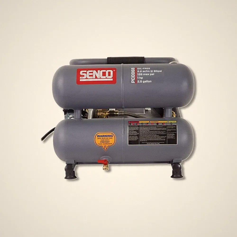 Senco 2.5 gal Horizontal Portable Air Compressor 135 psi 1 HP PC0968